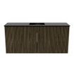 Mondiaz JOYA 90cm meuble de salle de bains - couleur Shadow - Vasque FAYE position Milieu Sans trou de robinet couleur Urban. SW1421506