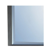 Sanicare Qmirrors Miroir avec encadrement alu 70x100x2cm SW23747