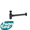 FugaFlow Eccelente Sobrado Siphon lavabo bas noir mat SW1124120