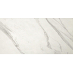 Fap Ceramiche wand- en vloertegel - 30x60cm - 10mm - Rechthoek - gerectificeerd - Marmerlook - Wit/zwart mat SW359732