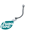 FugaFlow Leiria Badafvoer combinatie - klikwaste - chroom SW812048