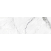 Terravito Alpuro carreau mural - 40x120cm - 10mm - rectifié - effet marbre - blanc/noir mat SW359751