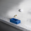 Clou Flush 3 fontaine - 36x18cm - droite - PE recyclé - minuit marine SW848906
