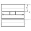 Adema Chaci Badkameronderkast - eiken - 60cm - 2 lades - greeploos - eiken SW718700