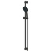 GROHE Vitalio Comfort 110 Ensemble barre de douche - 90 cm - douchette à main carrée - 2 types de jet - flexible de douche lisse - noir mat SW1126507