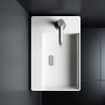 Clou Flush afdekplaatje voor flush/first afvoerplug RVS geborsteld SW9811