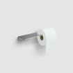 Clou Fold toiletrolhouder zonder klep met planchet rvs geborst. SW417063