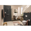 Hansgrohe Xarita Lite Q Spiegel - 60x70cm - led verlichting - Horizontaal - wandschakelaar - Mat wit SW1164987