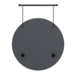 Miroir Umbra Exhibit 61x77x3cm verre noir SW539586