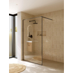 Riho Define Inloopdouche - 120x200cm - Gunmetal mat SW1185403