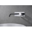 Wiesbaden Ribbd eenhendel wastafelkraan inbouw compleet chroom SW632116