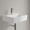 Villeroy & Boch Memento 2.0 lavabo - dessous meulé 50x42cm - sans trop-plein 1 trou de robinet ceramic+ blanc SW358414