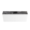 MONDIAZ TURE-DLUX Meuble WC 120 cm Talc. Lavabo EDEN Lava position milieu. Sans trou de robinet. SW1103669