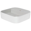 Plieger Fresno lavabo à poser 1 trou de robinet 42x42cm blanc mat SW102737