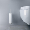 Clou Sjokker toiletborstelgarnituur 8x37.2cm wandmodel Wit mat SW102720