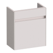 BRAUER Inspire meuble lave-mains - 40x45x22cm - porte ouvrant à gauche - sans poignée - sable mat SW1199095