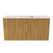 Mondiaz JOYA-DLUX 80cm meuble de salle de bains - couleur Oak - Vasque FAYE position Milieu 1 trou de robinet couleur Nata. SW1424002