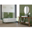 Terravito Dalmira wandtegel - 7.5x30cm - 8.6mm - Rechthoek - Groen glans SW159349