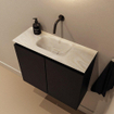 MONDIAZ TURE-DLUX Meuble WC 60 cm Urban. EDEN lavabo Ostra position milieu. Sans trou de robinet. SW1104661