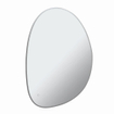 Crosswater Mada miroir avec éclairage - 70x90cm - horizontal/vertical - LED - 2700K à 6400K - dimmable - forme galet SW928002