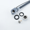 Fortifura Calvi Badafvoercombinatie - draaibediening - verlengd - geborsteld RVS SW1381751