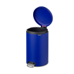 Brabantia NewIcon Poubelle à pédale - 20 litres - seau intérieur en plastique - mineral powerful blue SW1117477