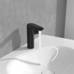 Villeroy & Boch Antao ensemble de robinet à une poignée - avec bonde clic clac - noir mat SW974177