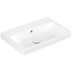 Villeroy & boch Architectura Wastafel - 44.5x65cm - geslepen onderkant - zonder kraangat - antibacterieel - ceramicplus - wit alpine SW1162230