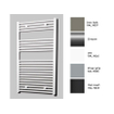 Sanicare radiateur design droit 111.8x60cm gris argent SW385
