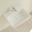 Villeroy & Boch O.novo lavabo - 55x46cm - avec trop-plein 1 trou de robinet blanc SW448415