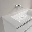 Villeroy & Boch Subway 3.0 Lavabo-plan de toilette - 1000 x 470 x 165 mm - Blanc Alpin CeramicPlus - sans trop-plein SW702155