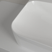 Villeroy & Boch Finion Lavabo - 800 x 470 x 165 mm - Blanc Alpin CeramicPlus - sans trop-plein - meulé SW106486