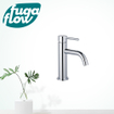 FugaFlow Eccelente Sobrado Slim Slim Robinet lavabo 1 trou 17.3cm Chrome brillant SW1123302