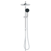 Grohe Vitalio Start250 flex douchesysteem m. omstelkraan wandmontagem. hoofdd. 2 straalsoorten +handd. 2 straalsoortenchroom SW1028077