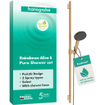 Hansgrohe Raindance alive 125 3 jet EcoSmart doucheset Puro S 90cm - Brushed bronze (brons) SW1388270