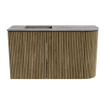 Mondiaz JOYA-DLUX 71.6cm toiletmeubel - ronding rechts kleur Dusk - Wastafel FAYE positie Links 1 kraangat kleur Oza. SW1426004