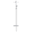 GROHE Rainshower SmartActive Ensemble de douche de tête apparent - robinet de bain - douche de tête 31 cm - douchette ronde - chromé SW472413