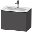 Duravit D-neo Meuble sous vasque 61x37.2x44cm 1 tiroir Graphite mat SW641142