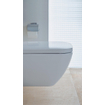 Duravit Karree Porte-rouleau toilette avec couvercle chrome SW55120