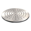 Brauer Brushed Edition Colonne de douche murale - pomme de douche 20cm - 2 boutons - barre curseur - douchette ronde 3 jets - PVD - inox brossé SW1164708