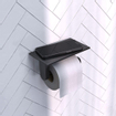 Brauer Porte-papier toilette - 18cm - Gunmetal brossé SW1102570