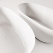 Fugaflow Eccelente Arredo Baignoire Indépendante - 145x71x60cm - solid surface - mat blanc SW1212626