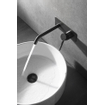 Wiesbaden Ribbd Mitigeur lavabo encastré monotrou avec coldstart complet gunmetal PVD SW632119