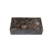 FugaFlow Eccelente Arredo Toiletmeubelset - 40x65cm - 1 deur - 1 kraangat - rechts - fontein dark emporador - mat cotton (beige) SW1522195