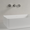 Villeroy & Boch Collaro lavabo à poser - rectangulaire 56x36cm - sans trop-plein sans trou de robinetterie blanc SW336039