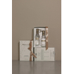 Wellmark Handverzorgingsset - giftset - handcreme 250ml - handzeep 250ml - fresh linnen - helder glas - tekst: bubbles of joy SW1204445