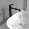 Villeroy & Boch Dawn ensemble de robinet à une poignée rehaussé - noir mat SW974142