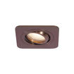 QAZQA Alberto Inbouwspot set - 1 spot - 9x11.2cm - inclusief dimbare led lamp - IP44 - Vierkant - Brons SW1477246