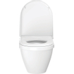 Duravit Starck 3 WC-zitting - 37x43.1x4.3cm - softclose & quickrelease - Kunststof - glans wit 0290272