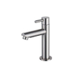 QeramiQ Fuente Pack Lave-mains d'angle - 30x30x10cm - 1 trou de robinet - céramique - robinet Inox brossé - Blanc brillant SW1111512